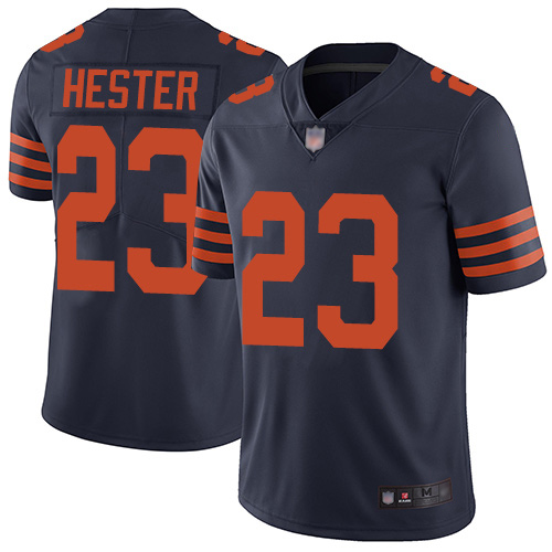 Chicago Bears Limited Navy Blue Men Devin Hester Jersey NFL Football #23 Rush Vapor Untouchable